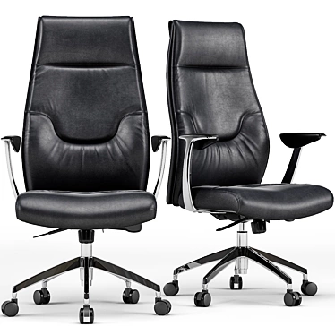 New York High Back Office Chair: Stylish and Comfortable 3D model image 1 