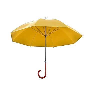 Geometric Folding Umbrella 3D model image 1 