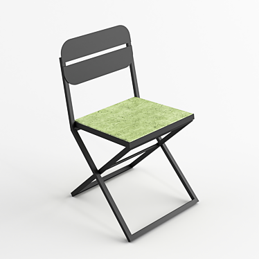 Sleek Concrete Sondag Chair 3D model image 1 