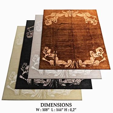 Tibetan Lux Firenze Rugs 3D model image 1 