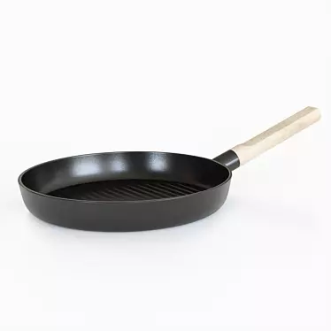 EvaSolo Grill Pan: Simply Perfect! 3D model image 1 