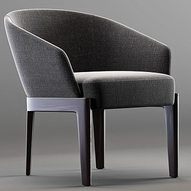 Elevate Your Comfort with the Molteni & C CHELSEA Easy Chair 3D model image 1 