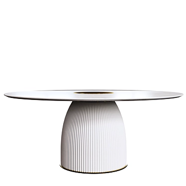 Elegant Dione Table by Paolo Castelli 3D model image 1 