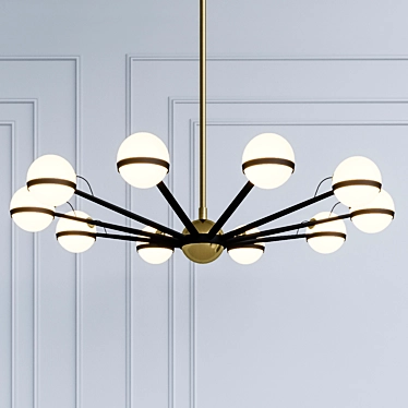 Troy Lighting Ace Pendant: F5306 3D model image 1 