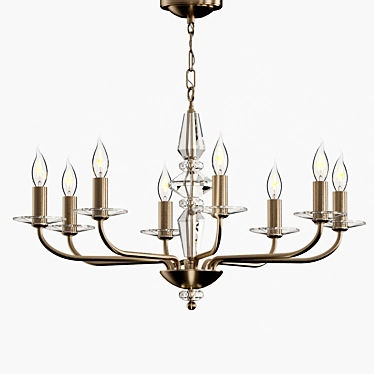 Maytoni Monte Carlo Chandelier | 8 Arms 3D model image 1 