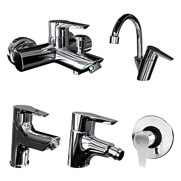 Energy Series Faucets by Newarc - Multiple Models Available 3D model image 1 