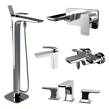 NEWARC Life Series Faucets 3D model image 1 