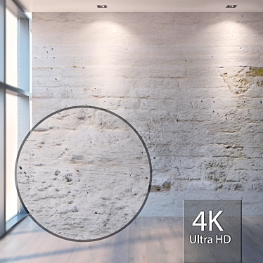 Seamless 4K Plaster Texture 3D model image 1 