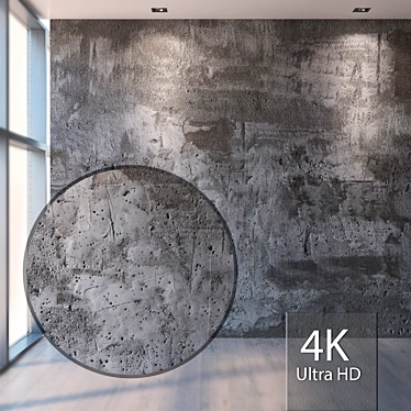 Seamless 4K Plaster Texture 3D model image 1 