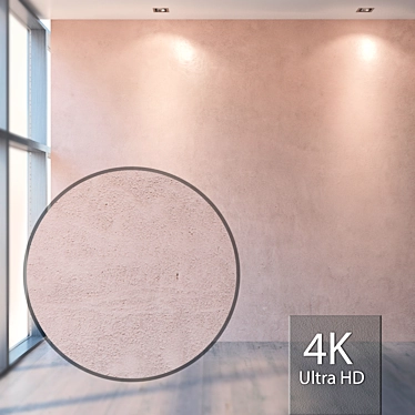 Seamless 4K Plaster Texture 3D model image 1 