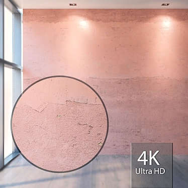 Seamless 4K Stucco Texture 3D model image 1 