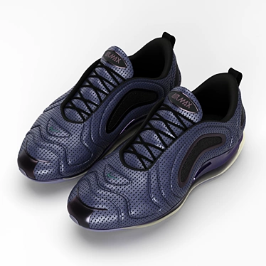 Revolutionary Nike Air Max 720 3D model image 1 