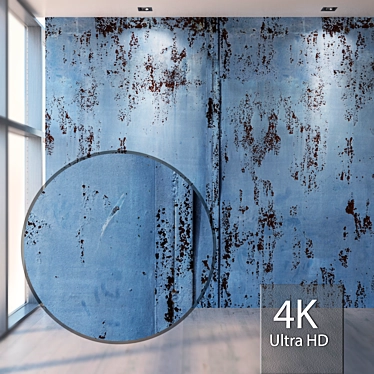 Seamless Metal Texture - 4K 3D model image 1 