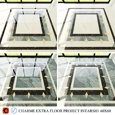 Italon Charme Extra Ceramic Floor Tiles 3D model image 1 