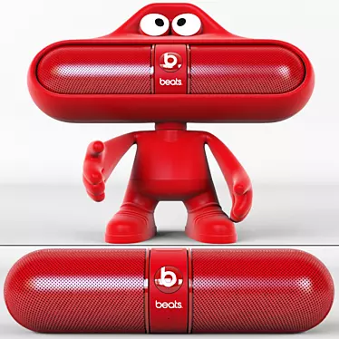 Beats Pill 2.0: Wireless Speaker 3D model image 1 