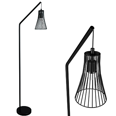 Modern Floor Lamp: Gael-LEROY MERLIN 3D model image 1 