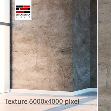 Title: Seamless High-Definition Plaster 3D model image 1 