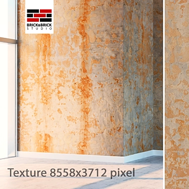 Seamless Stucco Texture Kit 3D model image 1 