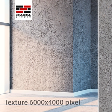 High Detail Seamless Stucco Texture 3D model image 1 