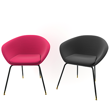 Premium Comfort Chair 3D model image 1 