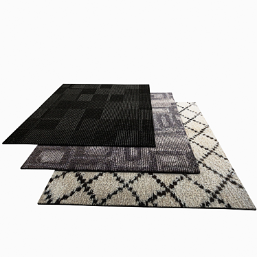 Texture-Rich Vray Model for Home and Office Carpets 3D model image 1 