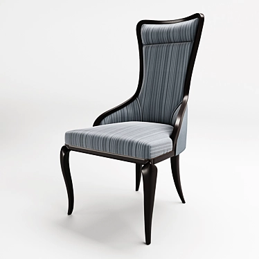 Contemporary DILAN Armchair: Functional Art 3D model image 1 