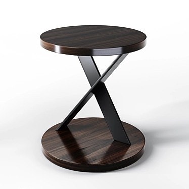 Sleek Sally Side Table 3D model image 1 