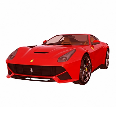 Exquisite 2013 Ferrari F12 Berlinetta 3D model image 1 