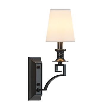 Sleek Newport 3141 Wall Sconce 3D model image 1 