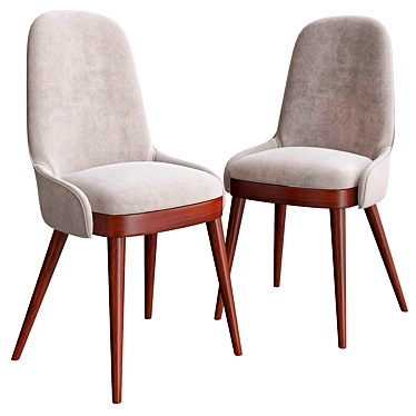 Eleganza Hudson Chair 3D model image 1 