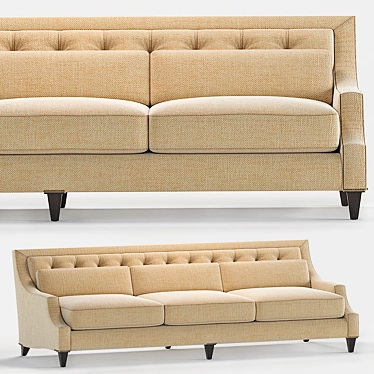 Max Tufted Sofa by Thomas Pheasant 3D model image 1 