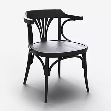 Classic Thonet Chair | Elegant Design 3D model image 1 