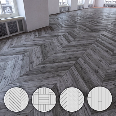 Title: Versatile Laminate Flooring Kit 3D model image 1 