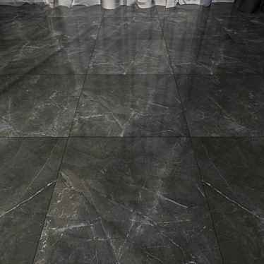Elegant Marble Floor Tiles 3D model image 1 