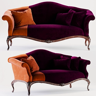 Couch Tyrian Purple