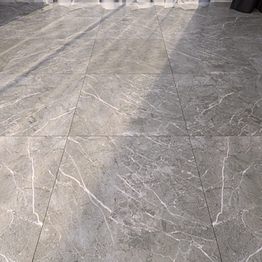 Elegant Marble Floor Tiles 3D model image 1 