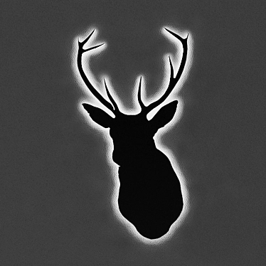 Deer: 3/4 Aspect Ratio Screen 3D model image 1 