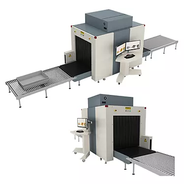 Advanced Airport X-Ray Machine 3D model image 1 