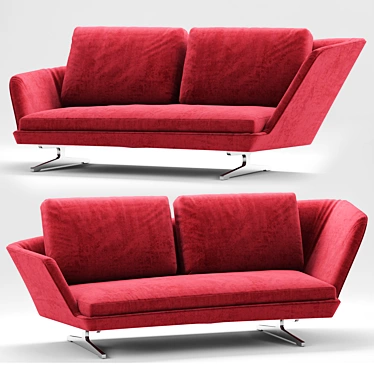 Zeus Comfort Sofa 3D model image 1 