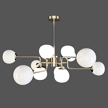 Maytoni Erich Pendant Lamp - MOD221-PL-12-G 3D model image 1 