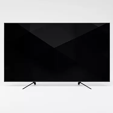 Sony KD75ZF9BR2 75" Ultra HD Smart TV 3D model image 1 