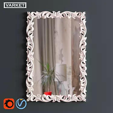 Vivo Reflective Mirror Collection 3D model image 1 