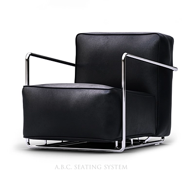 Flexform ABC Armchair 3D model image 1 