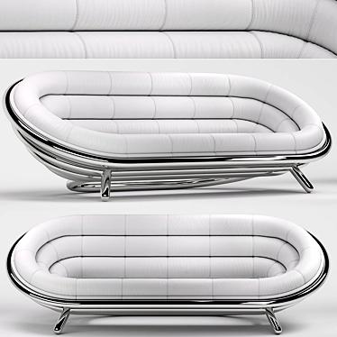 Elegant Swing Sofa  Riluc 3D model image 1 