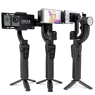 Max 2009 Hi-Poly Camera Stabilizer 3D model image 1 