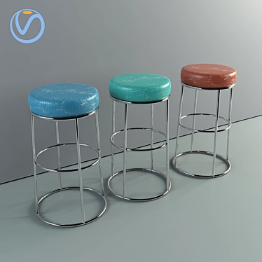 Sleek Resolution Chair 3D model image 1 