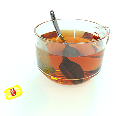 Tea Infusion Cup 3D model image 1 