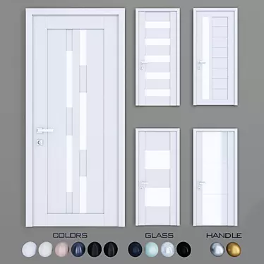 Profil Doors U: Stylish, Durable, Versatile 3D model image 1 