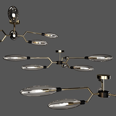 Maytoni Ventura Ceiling Lamp 3D model image 1 