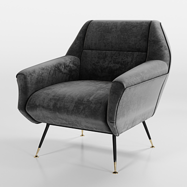 Exquisite Eichholtz Exile Chair 3D model image 1 